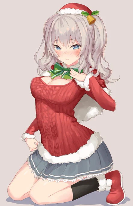 例のクリスマス鹿島さん / jonsun さんのイラスト #nicoseiga #im5646230 鹿島さんまた描いたよ 