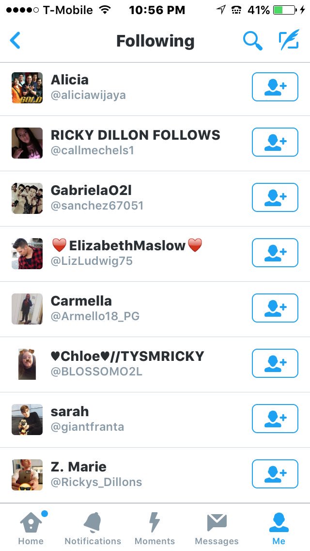 UpdatinDillon's tweet photo. congrats to all the people who got a ricky follow! you all deserved it https://t.co/udw4tV3dkK