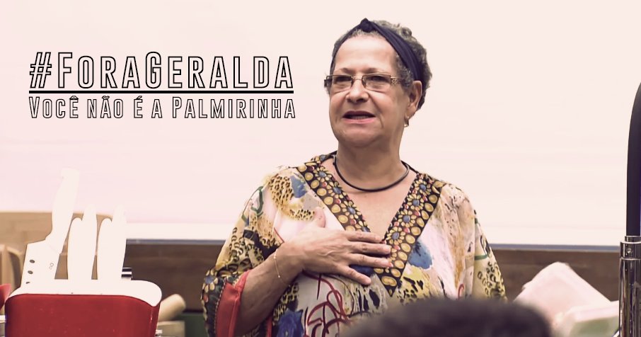 flwtta's tweet photo. Vamos tirar essa Vovó fofoqueira #ForaGeralda https://t.co/Curh7g42yF