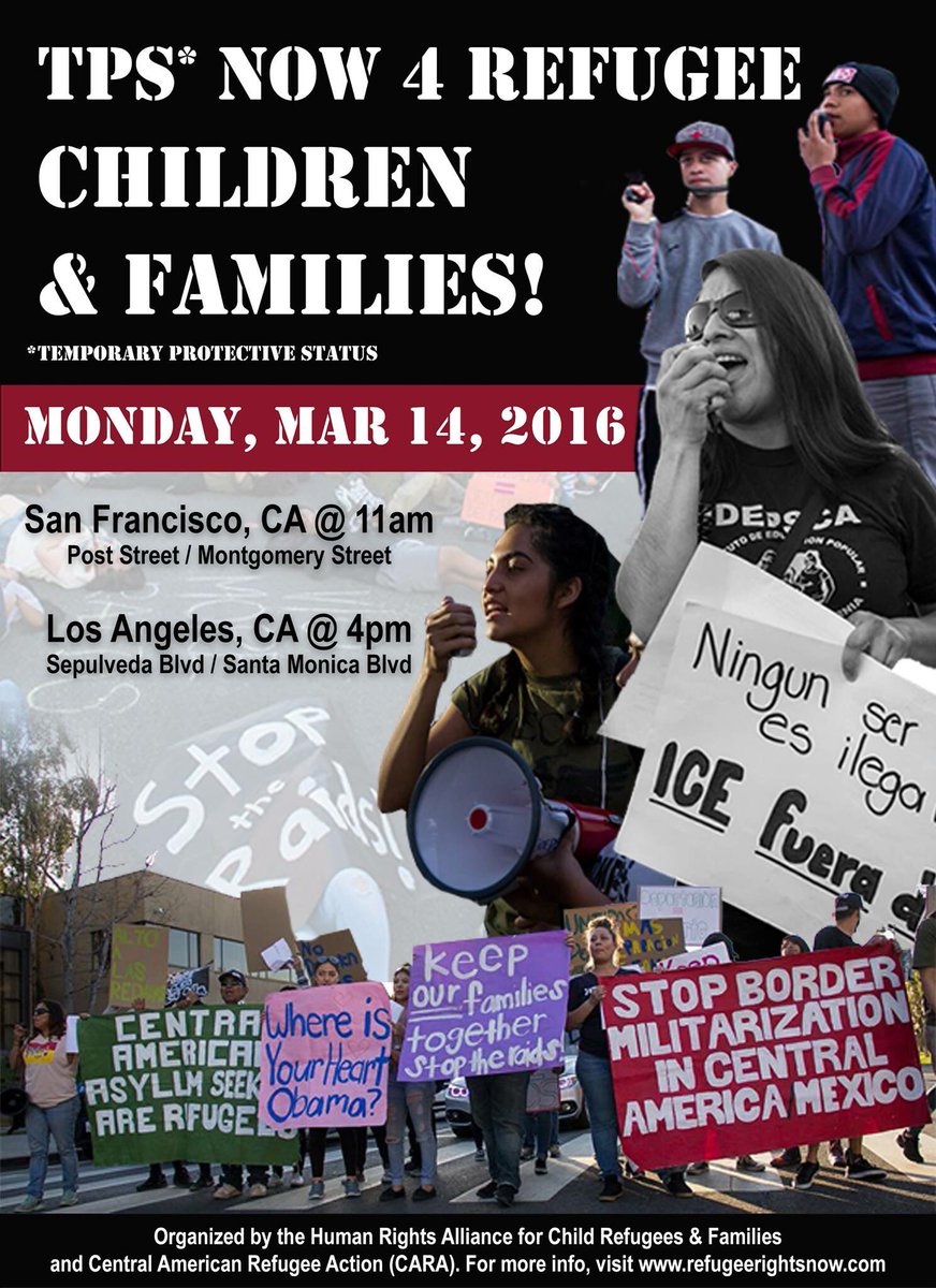 HRchildRefugees's tweet photo. Join us tomorrow!! #EndFamilyDetention #stopallraids #refugeerightsnow https://t.co/U63nX7yrGo