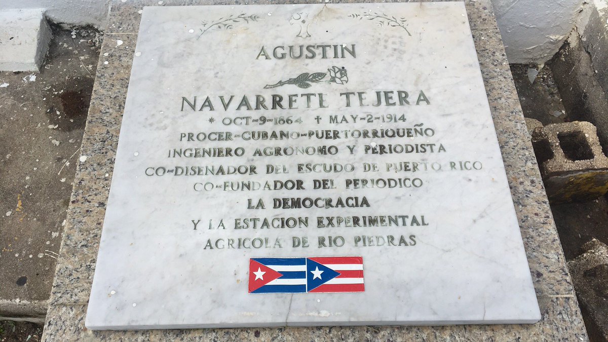 AbeRuizBey's tweet photo. Agustin Navarrete Tejera #Periodista #Procer #Ingeniero #Diseñador y #Fundador #Cubano #Puertoriqueño #Pazzis https://t.co/poxZTq92x2
