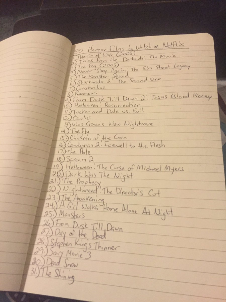 OneToFiveUS's tweet image. Here's my list of upcoming reviews. Gonna watch 1 or 2 a day.