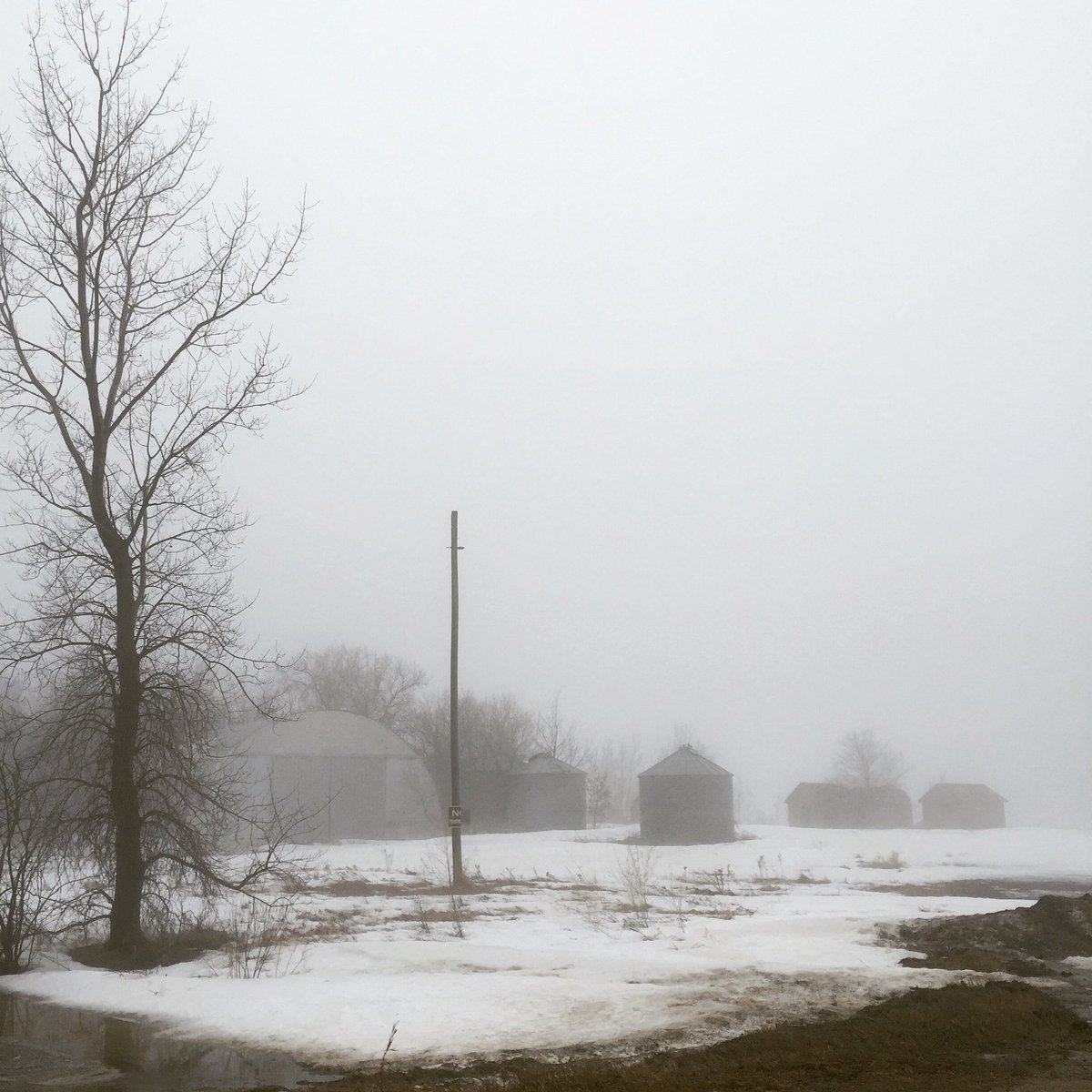 ErinPropp's tweet image. Tonight's rehearsal was "across the road from some grain bins and a Quonset" @TheRipperz #smalltown #notown
