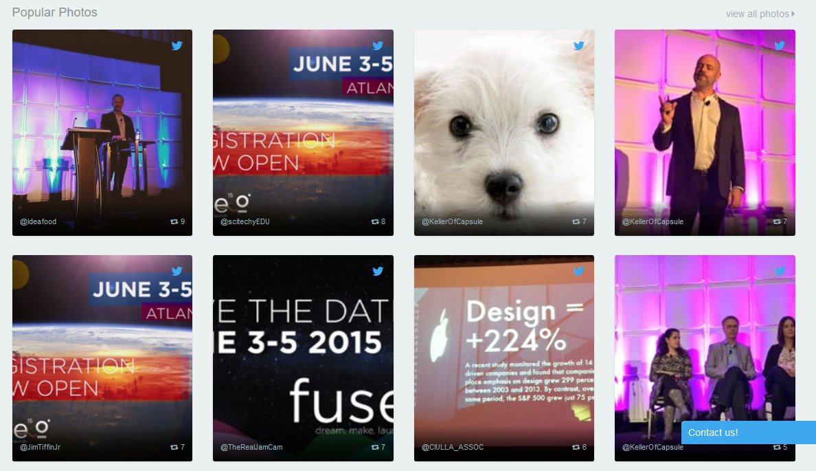 TryEventifier's tweet photo. @NextBigDesign A look back on 2015 #FUSE15 and its popular photos, have a look: https://t.co/CX8i2V3QxR #FUSE16 https://t.co/FONyqsoMg5