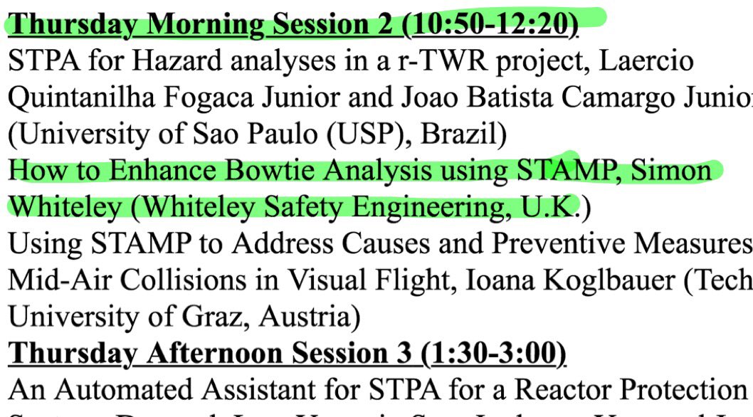 WhiteAero's tweet photo. Presentation confirmed! I'm speaking @MIT next Thurs! #MIT #SystemSafety #STAMP #BowTieAnalysis #excited ✈️✈️✈️🚀😎👍 https://t.co/lKUhq3aDWi