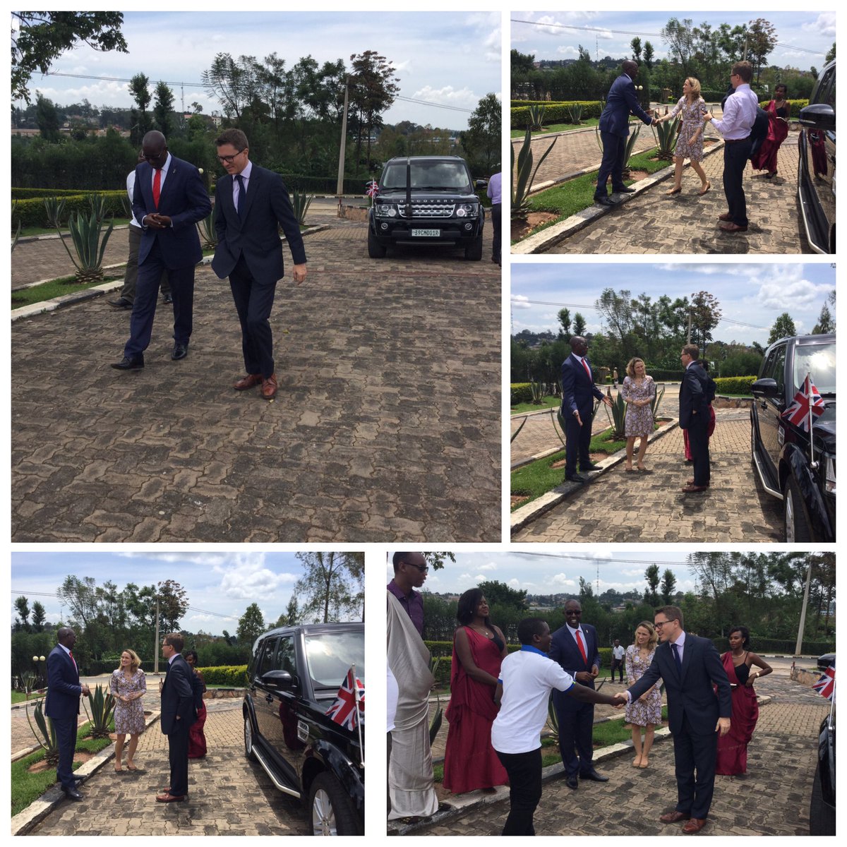 honored 2 receive the British High Commissioner 2 Rwanda HE William Gelling and his partner now <a href="/Kings/">king</a> palace museum