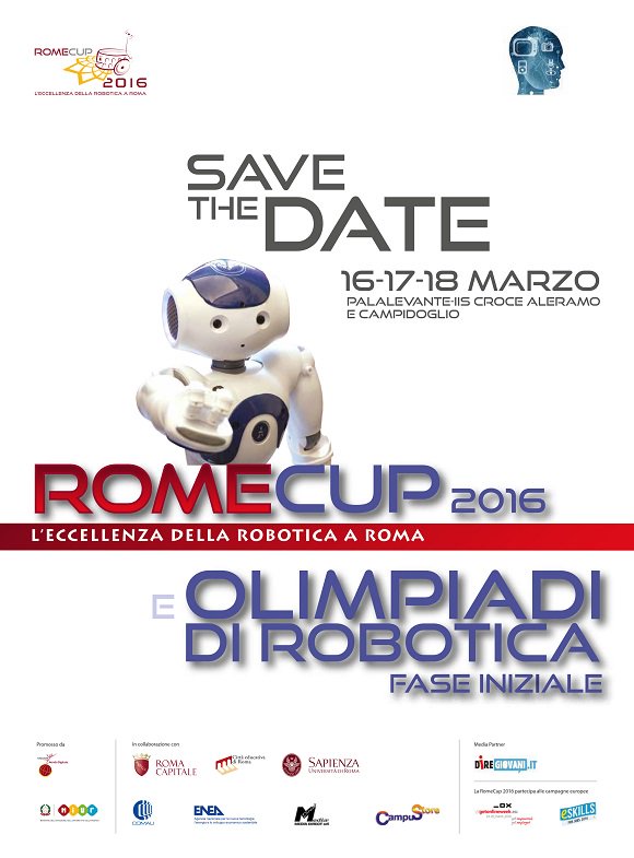 ScenariLavoro's tweet image. #RomeCup2016 e #olimpiadirobotica: esposizioni, competizioni, laboratori x #scuole 16-18mar romecup.org/content/la-rob…