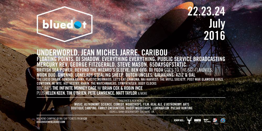 Bluedot 2016 is here. RT for the chance to win 2 weekend tickets. On sale Wednesday, 9am. po.st/Bluedot