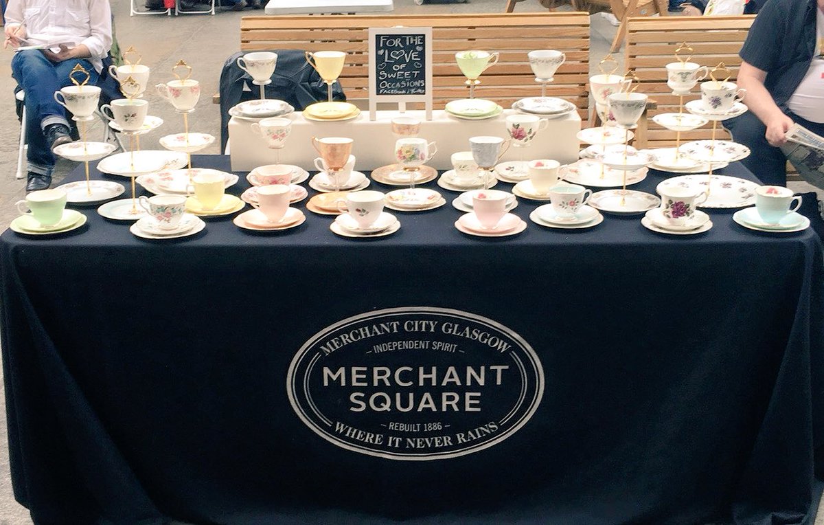 My first fair in my new business. Great day #merchantfestival #wedding #vintage #glasgow m.facebook.com/ForLoveOfSweet…