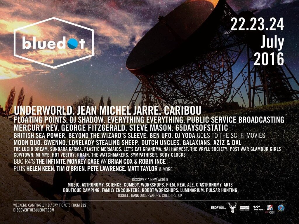 congletonpost's tweet image. Bluedot Festival line-up announced! 

22-23-24 July 2016 

📡🌍

discoverthebluedot.com