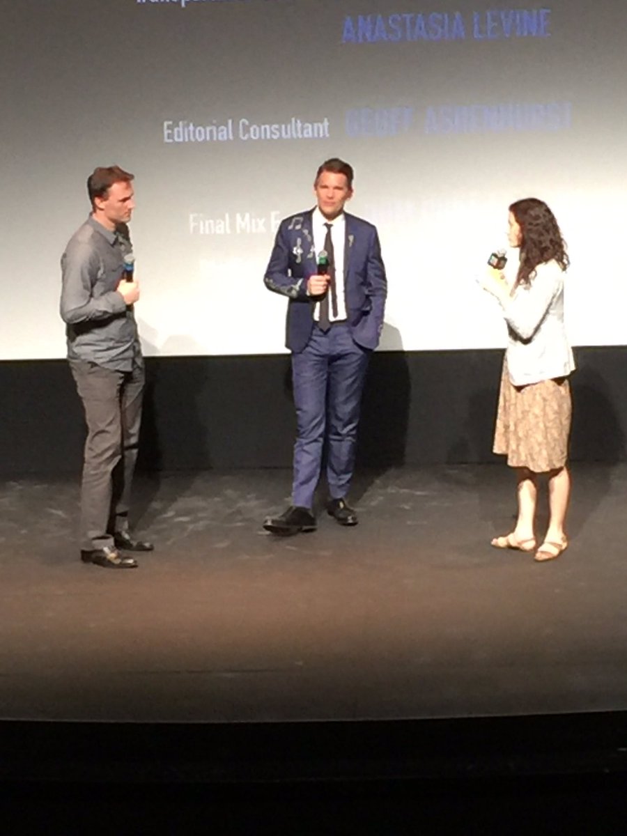 ChrisHall_ATX's tweet photo. Another great SxSW experience, seeing Ethan Hawke's new movie about Chet Baker, titled "Born to be Blue" #SXSW2016 https://t.co/92eBOSTNye