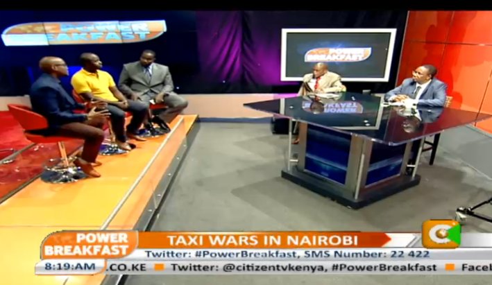 citizentvkenya's tweet photo. Easy taxi: In Kenya, we are part of Africa Internet Group #PowerBreakfast https://t.co/rhZM3ZHADX