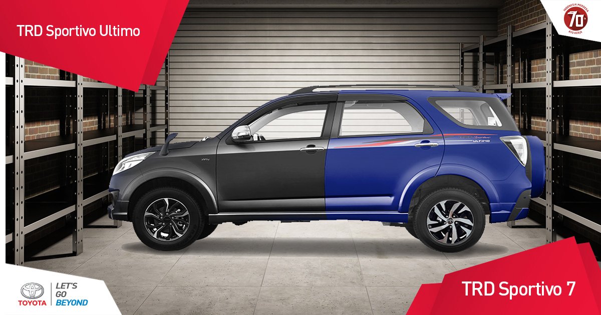 ToyotaID's tweet photo. Keren! #RushUltimo7 makin stylish dgn Polished Alloy Wheel design. Setuju? #ToyotaLifeStyle https://t.co/gBUiS5ad3a https://t.co/z3pW06uVFN