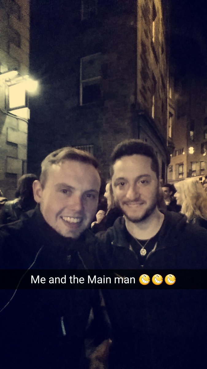 benji_18_'s tweet photo. Great 2 meet Alejandro from @BoyceAvenue on Sat night. Gent! Missed gig in Edinburgh bt coming 2 Ggow.#freetickets?☺ https://t.co/khDXOuUuts
