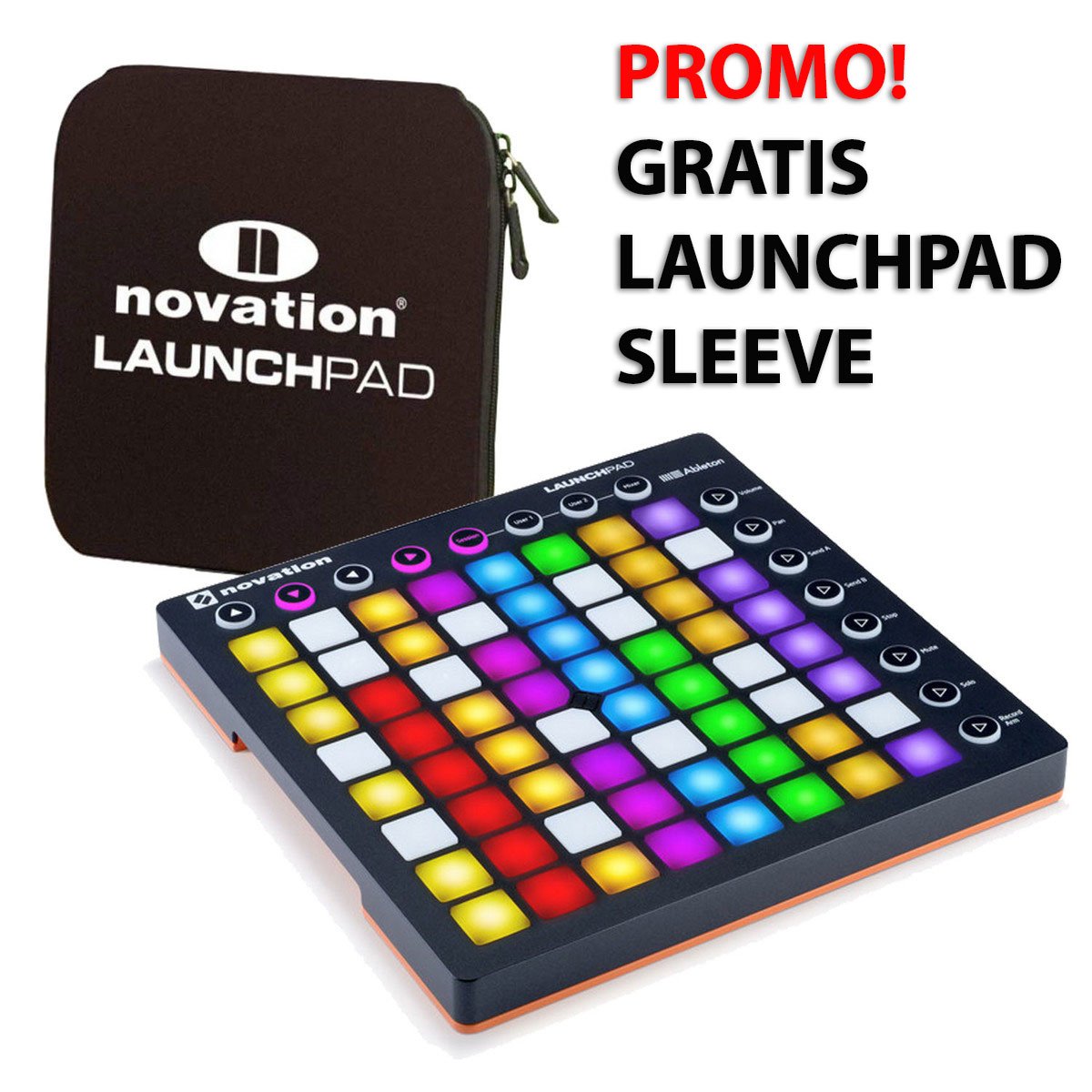 DistorsiAudio's tweet photo. Hanya di Distorsi, Beli Novation Launchpad Mk2 langsung dapat gratis Novation Launchpad Sleeve, Hanya Rp.2.499.000 https://t.co/iXyBBGPWLB