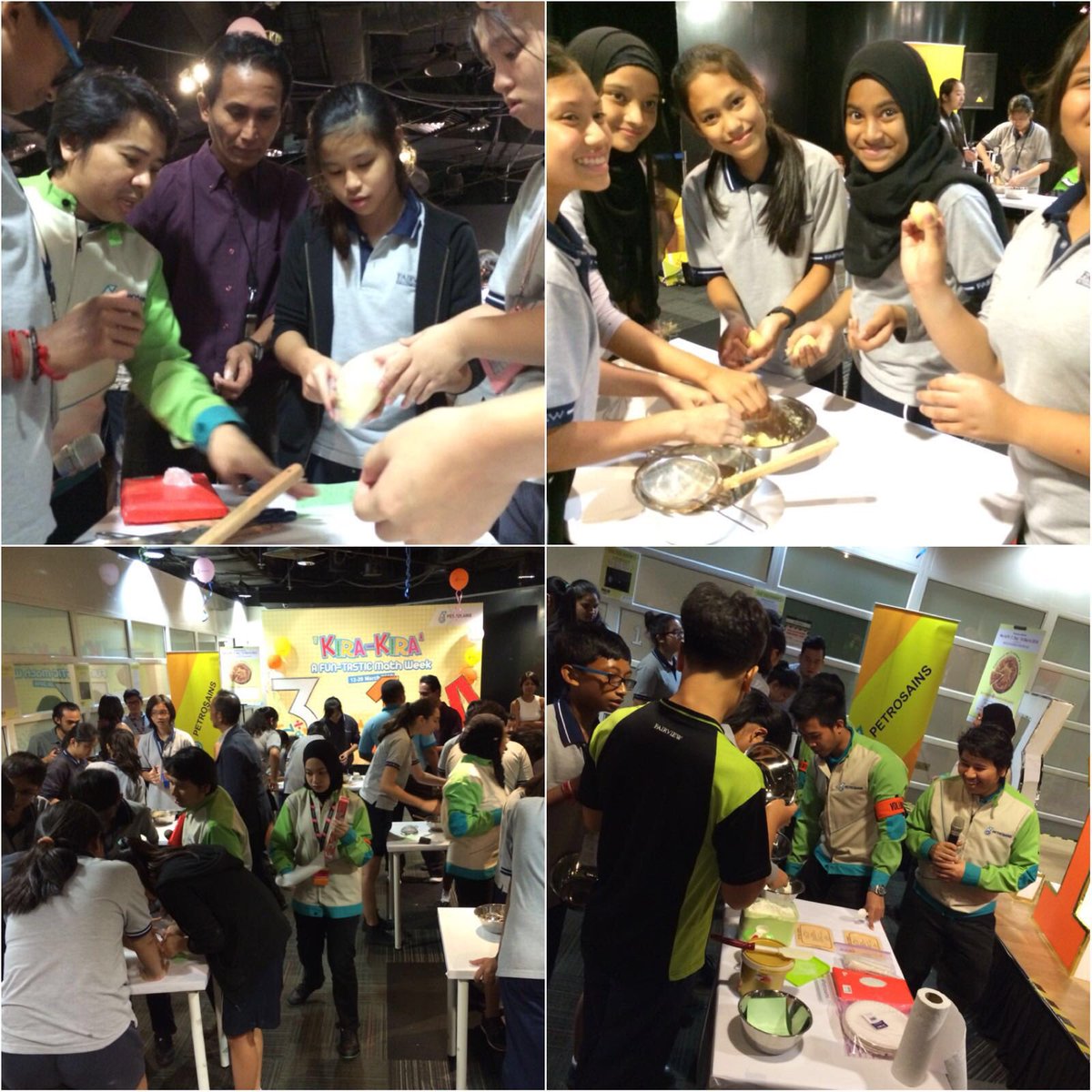 petrosains's tweet photo. Seems like everyone is getting the hands-on experience! How are the cookies going to turn out? @ASPAC2012 #piday https://t.co/UHoOl3WF75