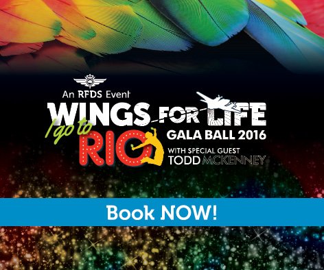 RoyalFlyingDoc's tweet photo. Tickets on sale for the #RFDS #WingsforLifeQLD Gala Ball, Sat 27 Aug at #RoyalICC - to book https://t.co/rsqEbIpAHC https://t.co/5jofS3NPAK