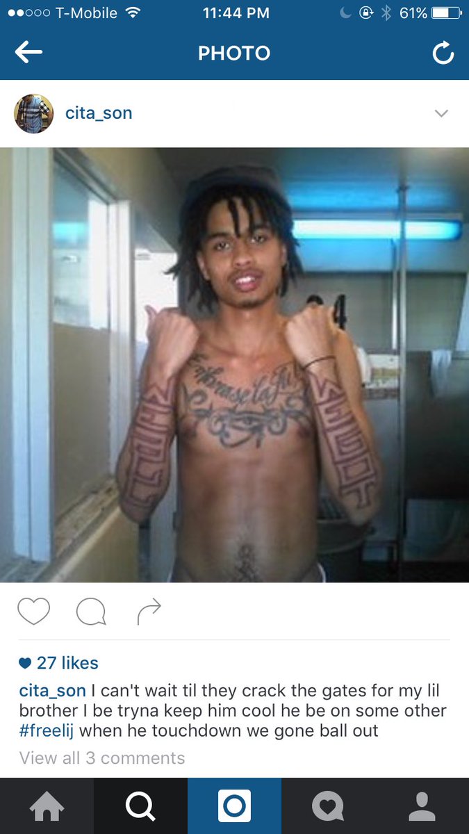 yfgdaniel's tweet photo. Caption says it all 💯 We all waiting for the day bro can come home and it's gon be sooner then we expect #freelij https://t.co/oEwaYll8yE