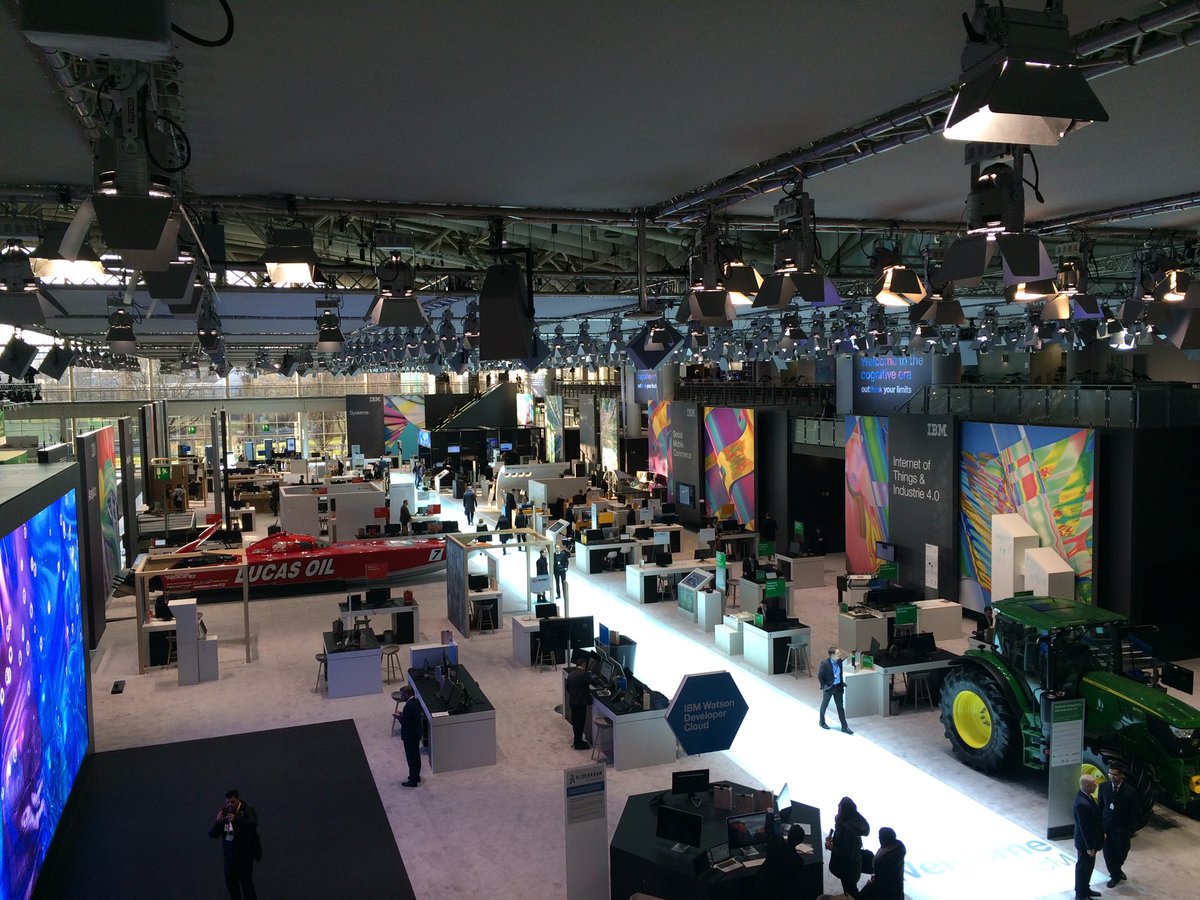 IBM@cebit 2016! Waiting for opening.