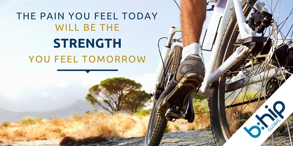 bhipHQ's tweet photo. The pain you feel today will be the strength you feel tomorrow. #motivationmonday #bhipglobal #bhip https://t.co/3iD2oalDYs