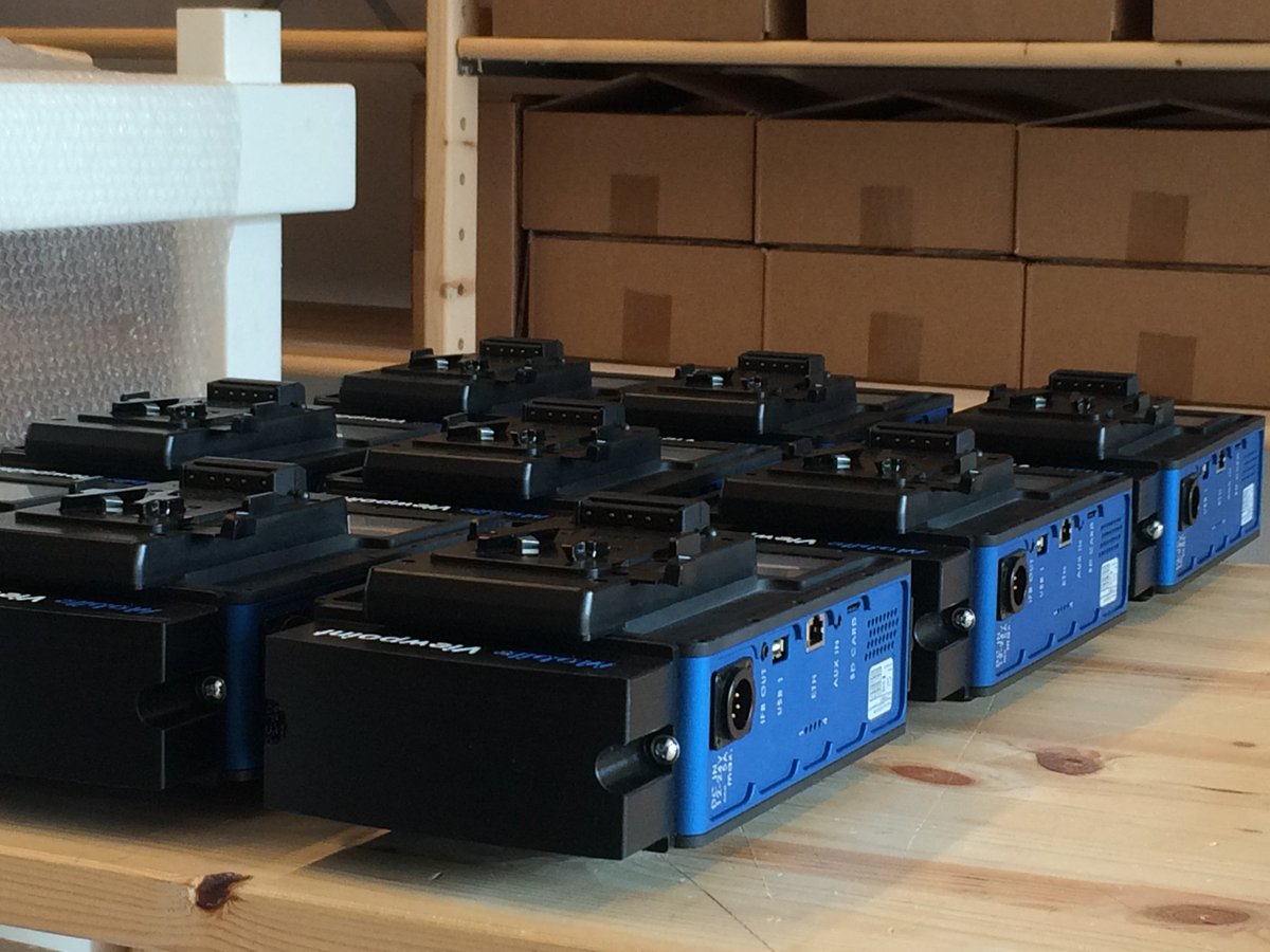 MobileViewpoint's tweet photo. Our friends @AlArabiya ordered 9 more #FLEXlive mobile IP encoders. We have them ready guys, ready to ship! https://t.co/UpUc0sxf8P