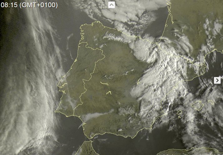 RAM_meteo's tweet photo. Así amanece en la Península y Baleares hoy https://t.co/S15qumbJM8