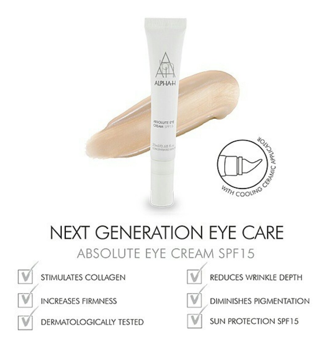 SalonOnePoint's tweet image. NIEUW Weer een topper van #Alpha-H #oogverzorging  met #spf  15, diffusing tint met UVA/UVB bescherming.