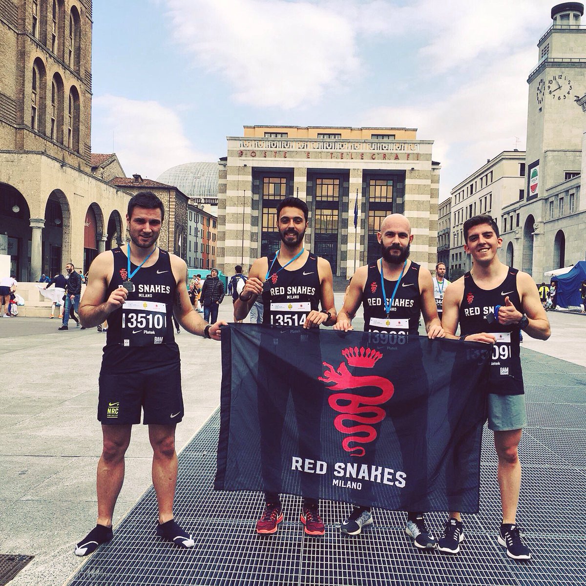 pacer_mike's tweet photo. Four runners
Four goals
Four sub40 smiling faces
@NikeRunning @Nike #NRC #RedSnakesMilano #Running https://t.co/6LMwS5jbe0