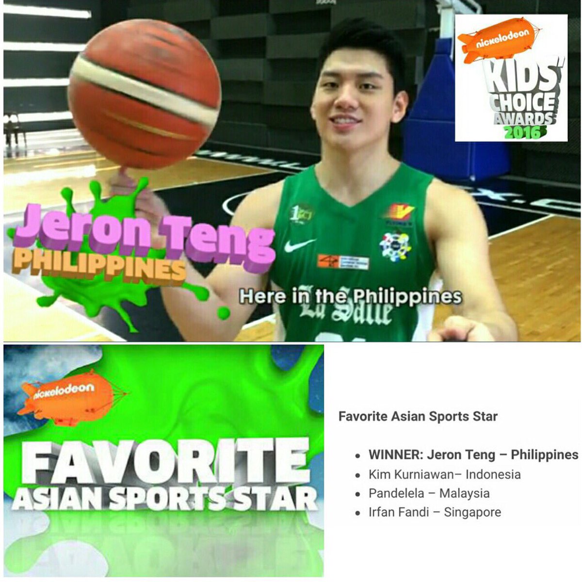 jeronteng's tweet photo. Wow I won! Thank you Lord and to everyone who supported and voted for me! Mabuhay kayo Lahat! 😊 #kca #blessed https://t.co/WhCFpYcELY