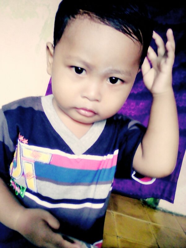 utfiyah's tweet image. Jagoan saya..