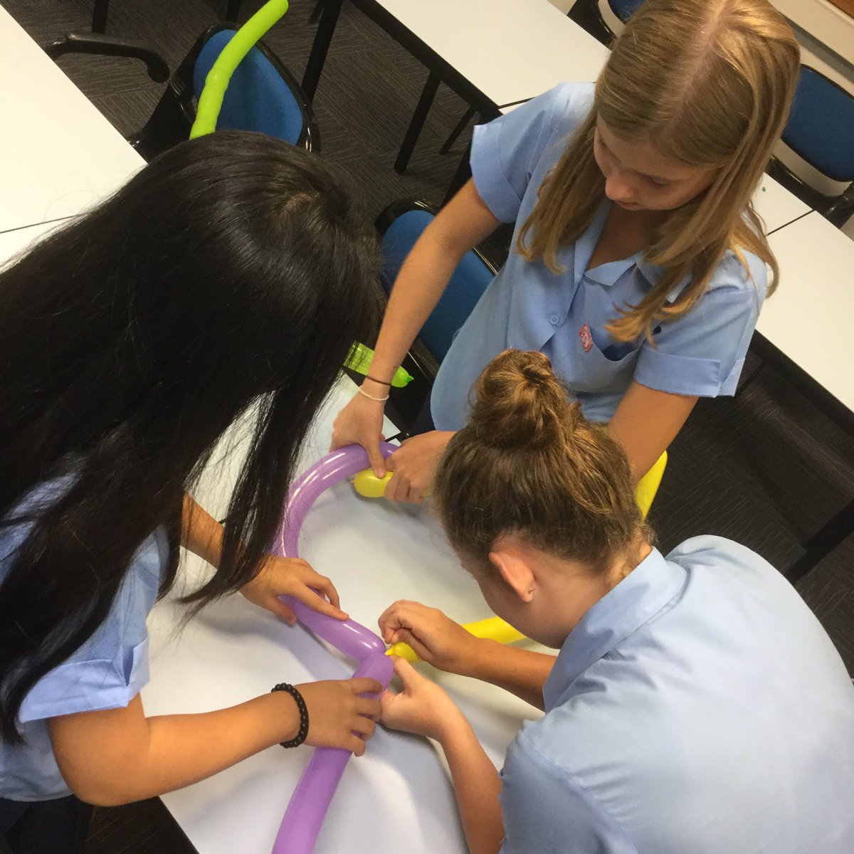 MikeShkurka's tweet photo. Kicking off @BSJ_Maths Wk @bsjjkt w/polyhedra balloon modeling &amp; murder mystery code breaking! #PiDay2016 #bsjbytes https://t.co/pi1wzXQNrW