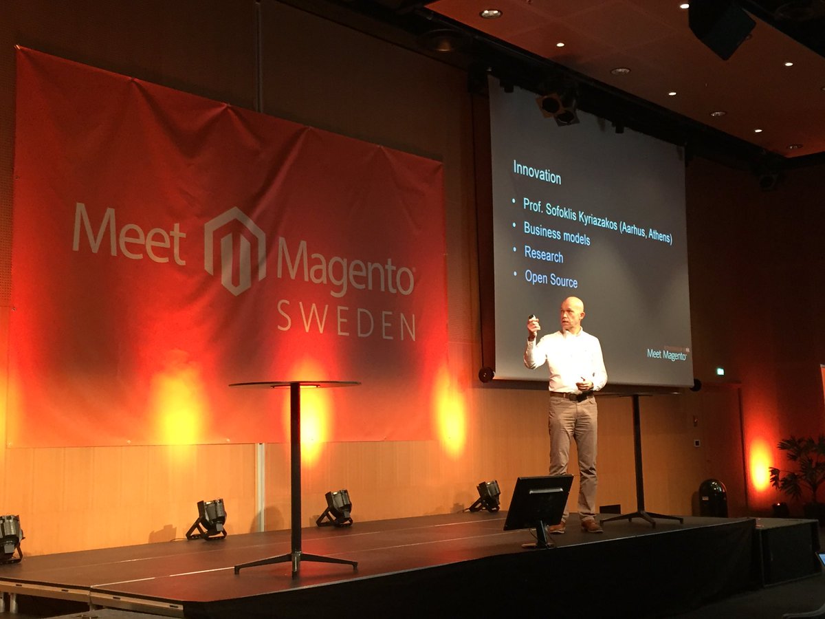 slkra's tweet photo. Meet Magento Association promises to keep bringing innovations to #Magento 1 branch #mm16se https://t.co/Y1ttNnAVGE