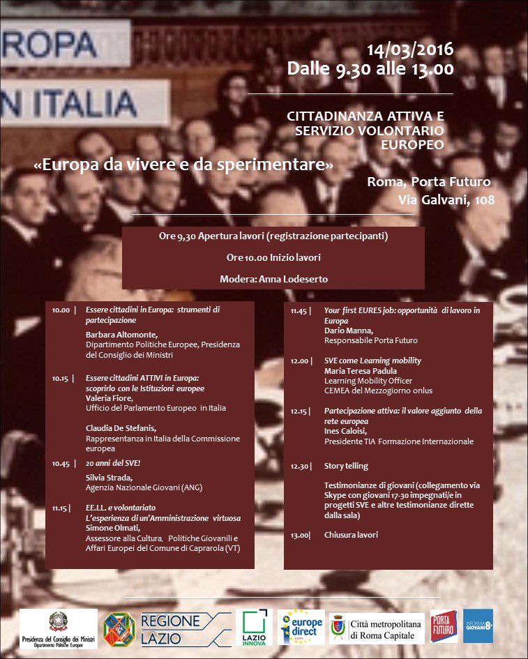 SilviaStrada1's tweet photo. Oggi per  @AgenziaGiovani sono a @PortaFuturo cittadinanza attiva grazie allo sve #sve20 @giacomo_darrigo https://t.co/L9bRdXNS0b