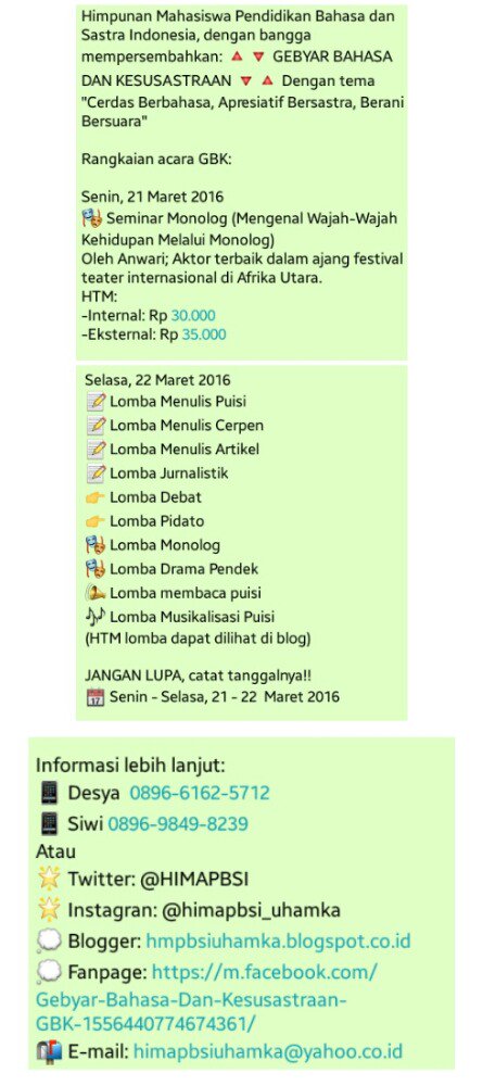 Unitas PBSI (@unitaspbsi) on Twitter photo 