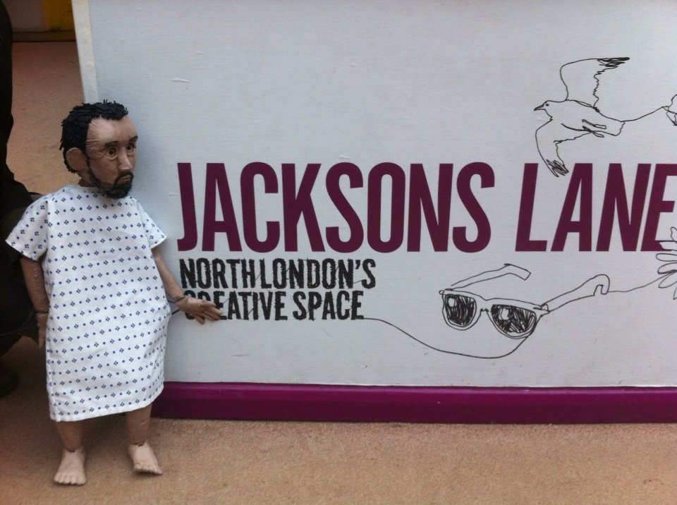 Little Spencer is ready for #labrat <a href="/jacksons_lane/">Jacksons Lane</a> this Wed-fri. Have you got your tickets yet!