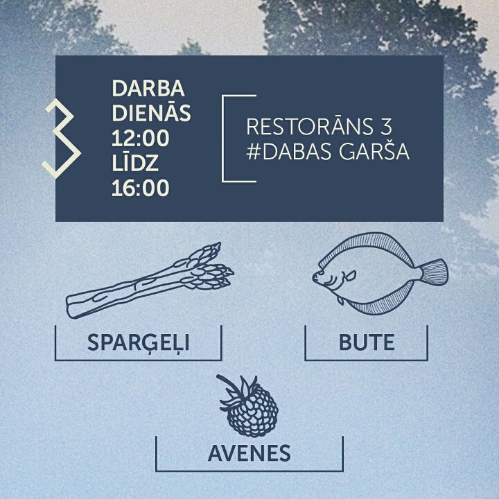 Dienas maltīte 
Kalēju ielā 3 T 26660060 
#DABASgarša