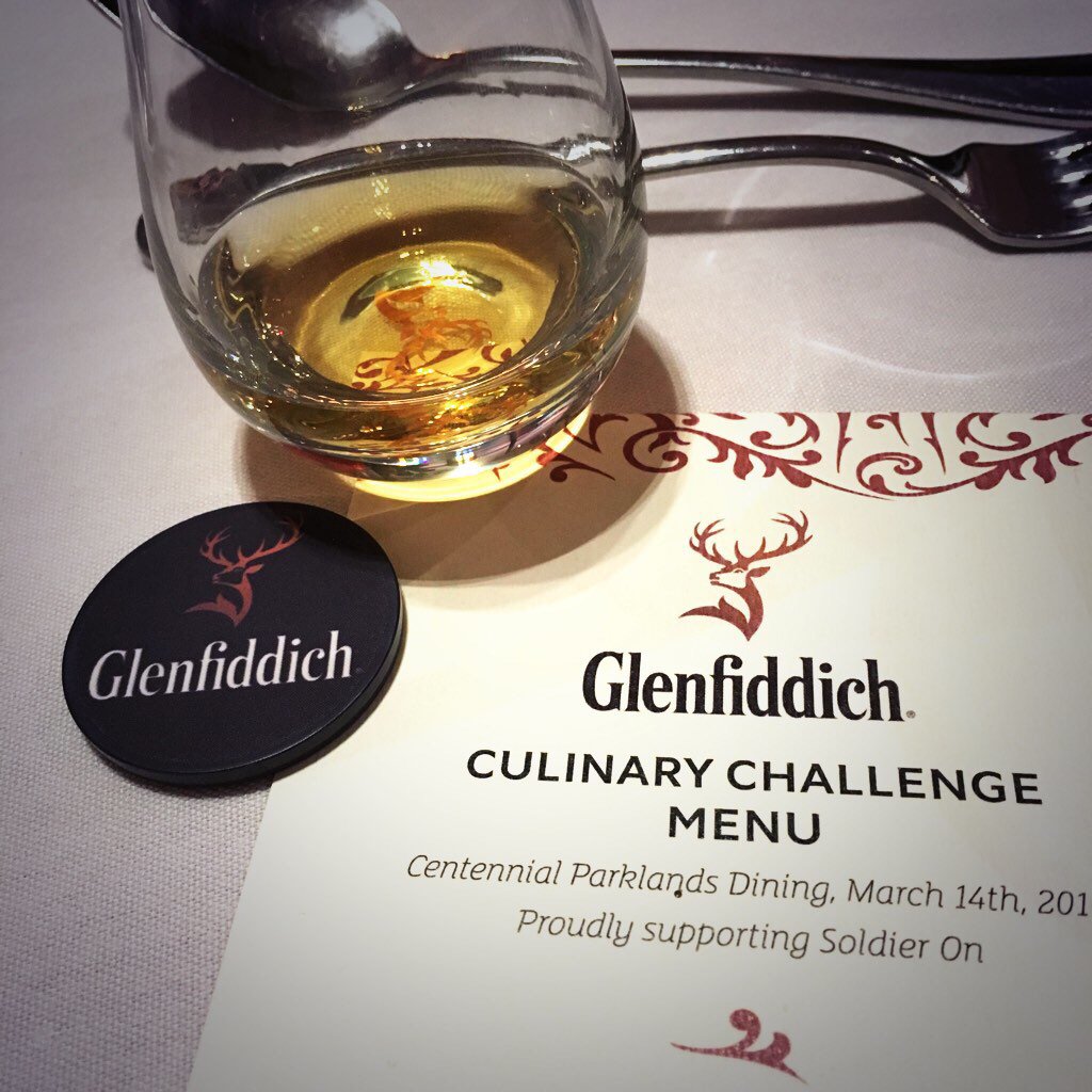#Glenfiddich Culinary Challenge dinner. Tough Monday night. #Whisky