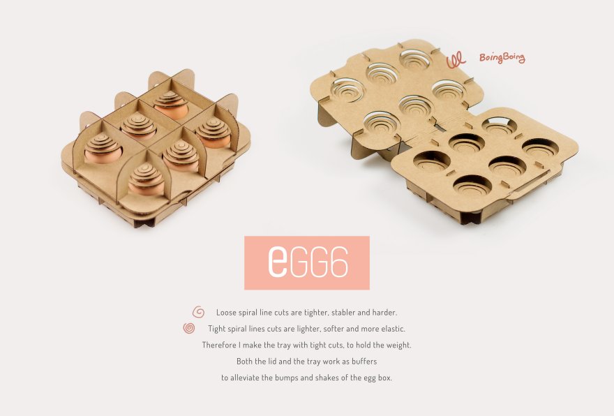 Clever! "Mattress for Eggs" #Packaging Prevents Shell-Cracking Bumps and Shakes #Design bit.ly/1RgR074