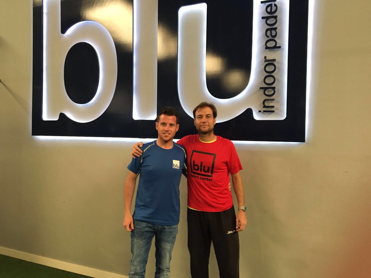 Ya he empezado!!! Ya sabéis, por las mañanas me podréis encontrar en <a href="/blupadel/">blupadel</a> Os espero con mi compi Alberto!