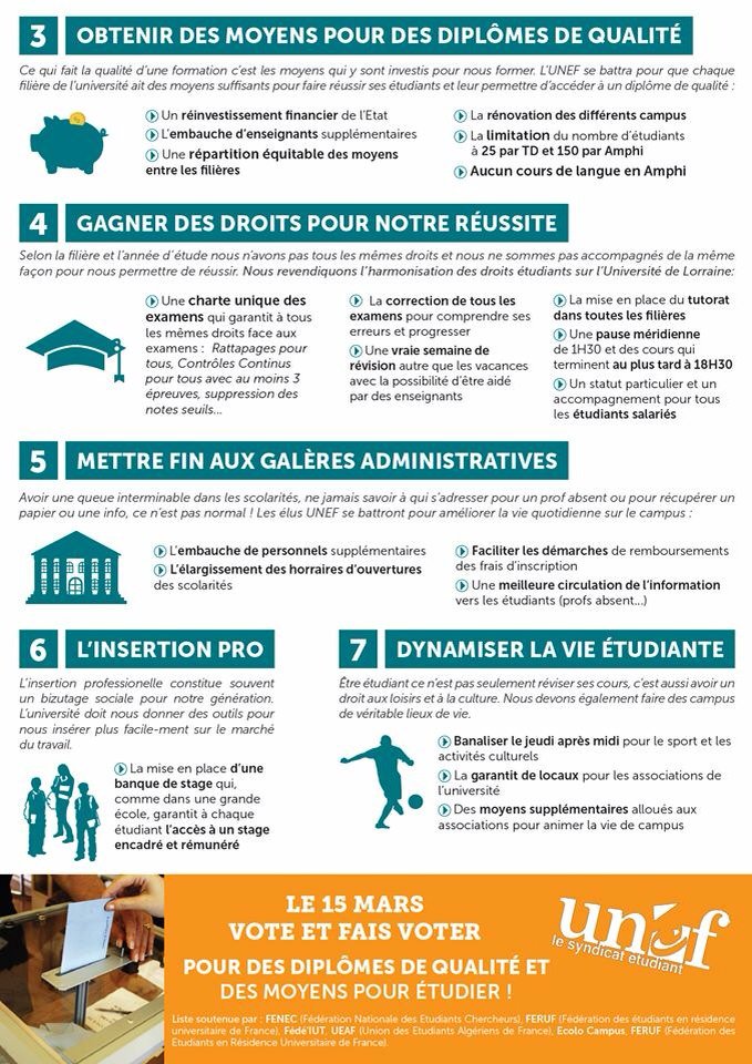 unefnancy's tweet photo. Demain à l'Université de Lorraine, on vote @UNEF et associations étudiantes pour des élus combatifs en conseils ! https://t.co/CfPcHKNxtp