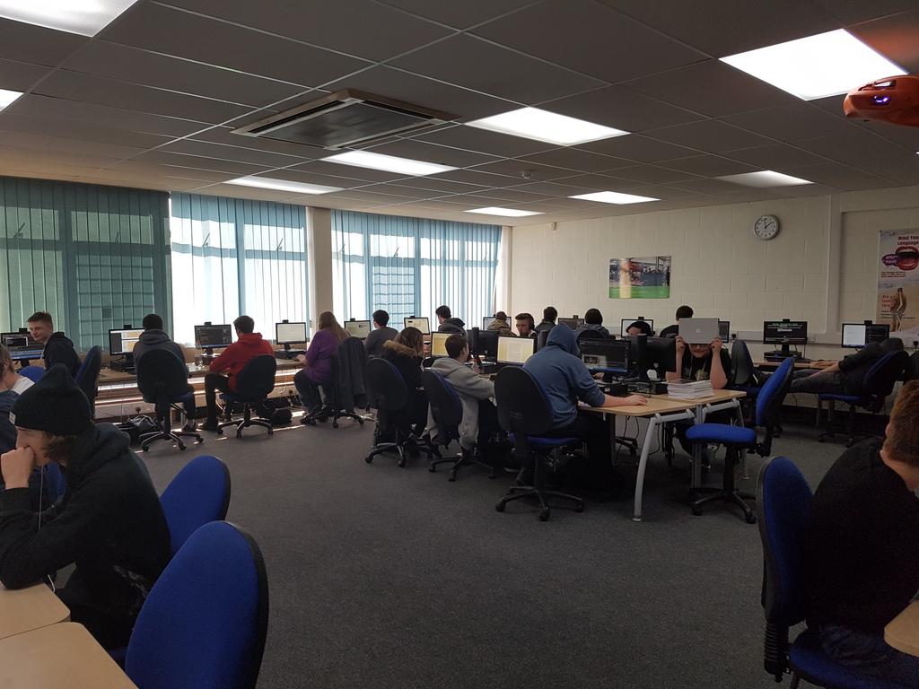 BCoT_Computing's tweet photo. BCoT Computer Science students working hard on their #programmingproject https://t.co/j1LnKjXWIP
