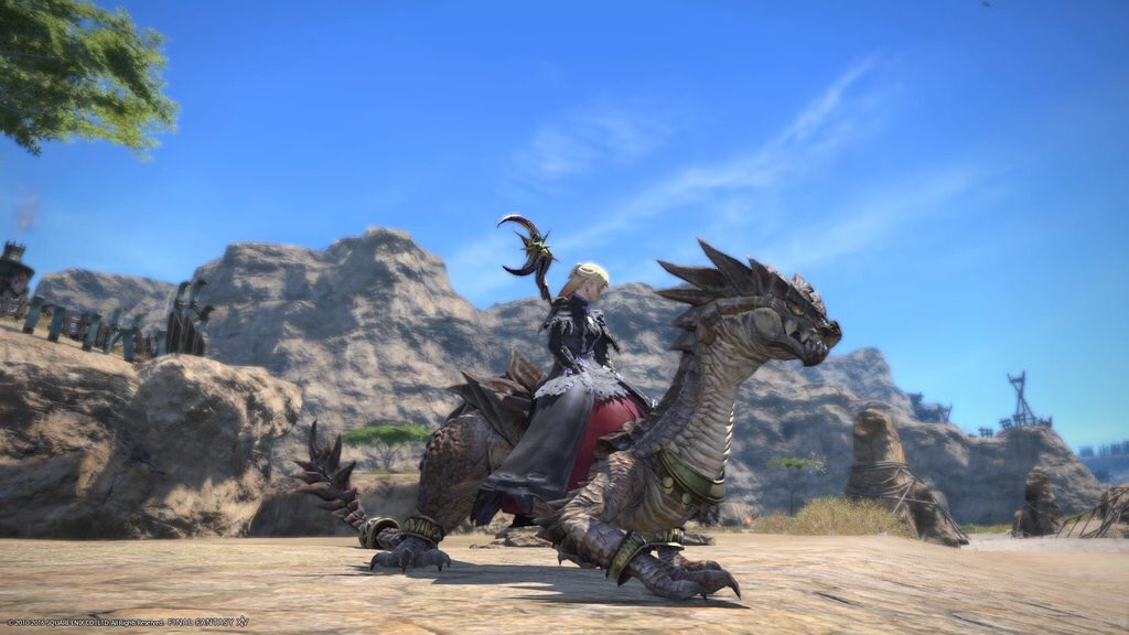 Panrowa Ff14 Ramuh V Twitter ついにドレイクのマウントゲット