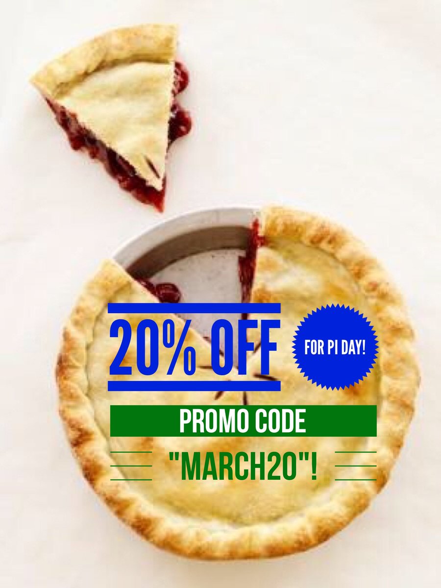 901Collection's tweet photo. Happy Pi Day! Save 20% off everything at https://t.co/0677M8ibq1 with "March20", including sale items! #wear901 https://t.co/oyD3ZY6QpH