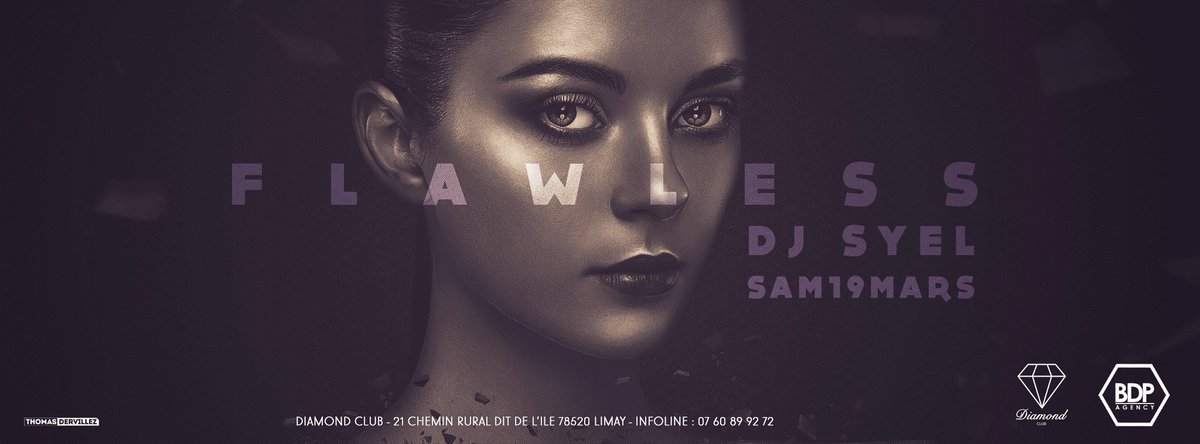 BDPAgency's tweet photo. Rendez-vous samedi au Diamond Club pour la "Flawless" avec @djsyel aux platines ! Click -> https://t.co/avSqpOIr7l https://t.co/4gT3NRGSX5