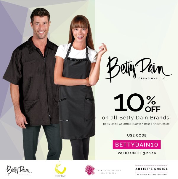 BossSupply's tweet photo. Save 10% on all @BettyDain brands! Shop Now with code "BETTYDAIN10" #bosssupply https://t.co/k2qfM8WnY1 https://t.co/MDUndMb6Xy