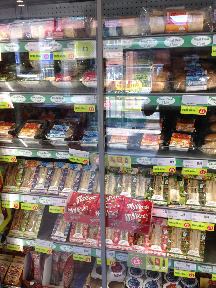 Hungry this lunch pop in a try a sandwich from are new £3 meal deal 😍😋 <a href="/nickb659995/">Nick Barker</a> @MGcomment #mylocal
