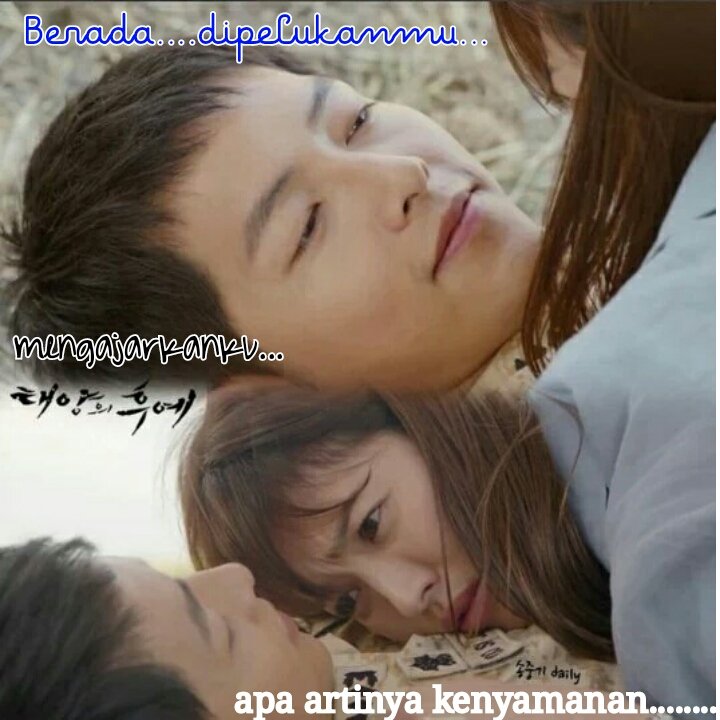 TheDramaKorea's tweet photo. EAAAA. RT @stefanilianata: @TheDramaKorea @ebibitititeliti #KuisTheDramaKorea #DemamJoongKi #DescendantsOfTheSun https://t.co/Y5GF8scY2c