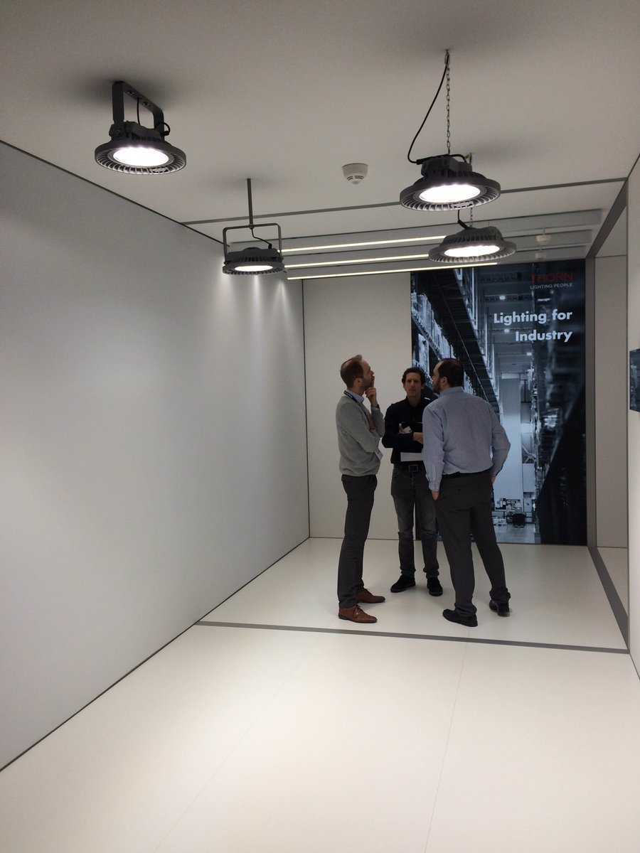 psmallwood_LED's tweet photo. High bay lighting more prominent #lightandbuilding this year. Going to be hard competition for a limited market https://t.co/SkUallaPYl