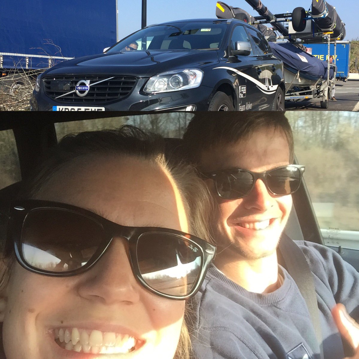 Road tripping through the French mountains. Heated seat win...tis cold out 🏔👊☀️🎼😀 <a href="/volvosailing/">Volvo Cars Sailing</a> <a href="/BritishSailing/">British Sailing Team</a>