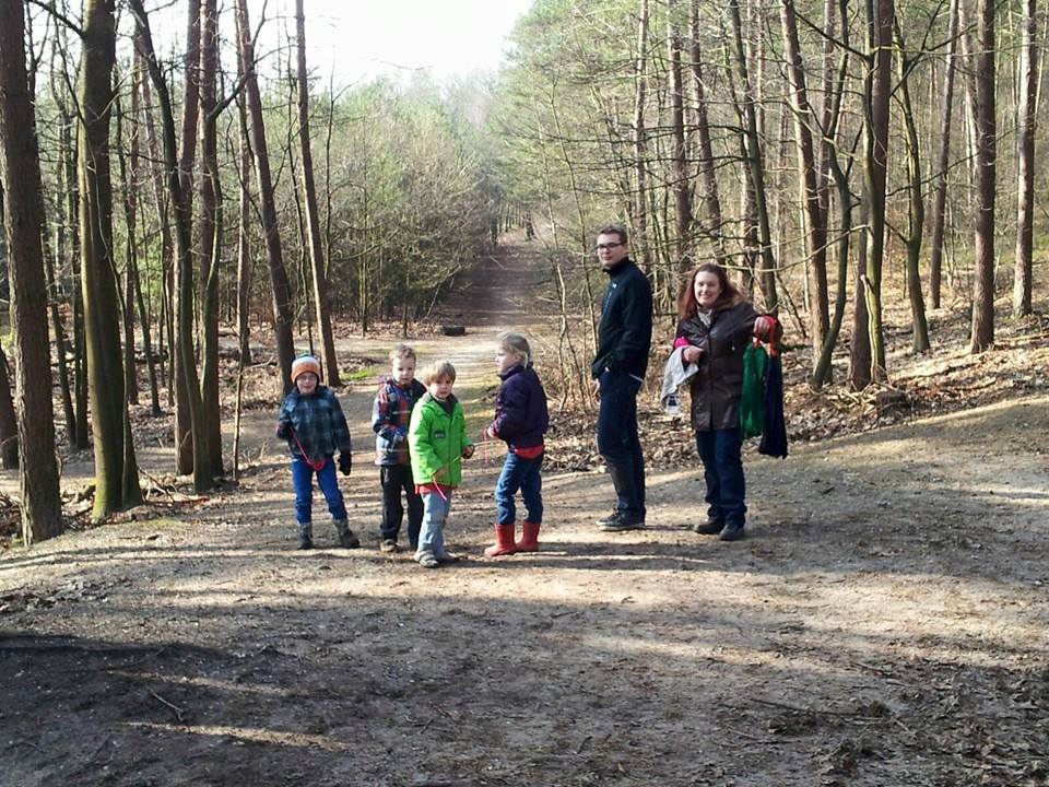 Vanwege #NLdoet hebben onze bevers verderop in het bos spelletjes gedaan. Even poseren!